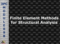 Finite Element Methods for Structural Analysis